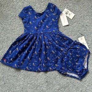 Ralph Lauren girls summer nautical dress